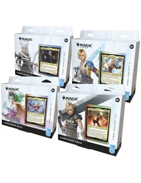 Magic the Gathering Final Fantasy Commander Decks Collector's Edition Display (4) english 624,99 € Wizards of the Coast