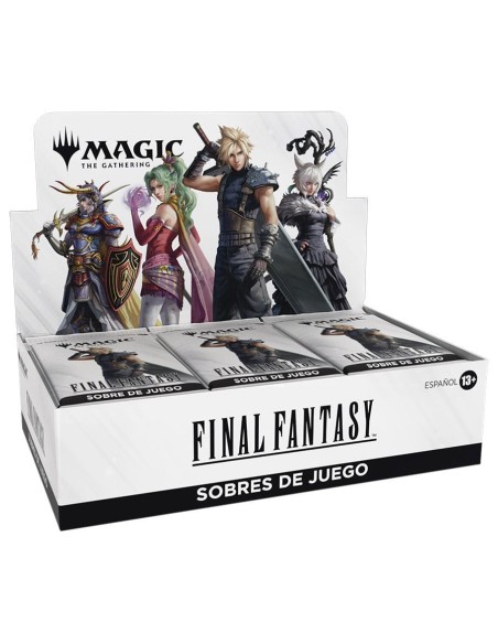 Magic the Gathering Final Fantasy Play Booster Display (30) spanish 213,99 € Wizards of the Coast