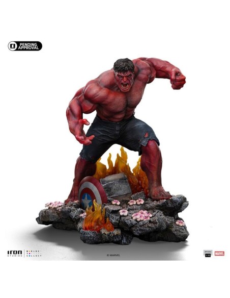 Marvel Art Scale Statue 1/10 Red Hulk 23 cm