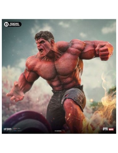 Marvel Art Scale Statue 1/10 Red Hulk 23 cm