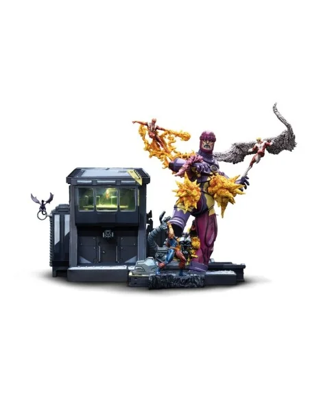 Marvel Demi Art Scale Statue 1/20 X-Men Danger Room Diorama B (Comic Version) 43 cm