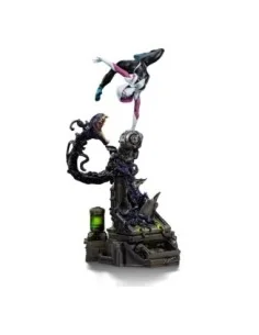 Spider-Man vs Villains Art Scale Statue 1/10 Ghost Spider Diorama 34 cm