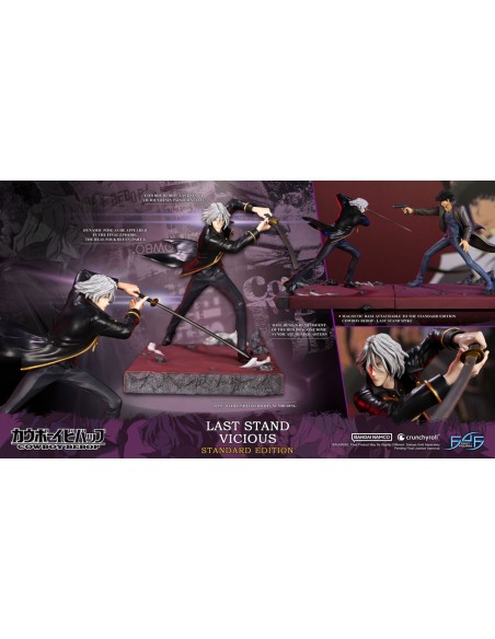 Cowboy Bebop Statue Last Stand Vicious 28 cm 349,99 € First 4 Figures