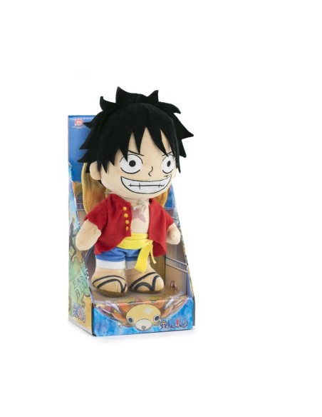One Piece Plush Figure Luffy (cardboard display) 28 cm