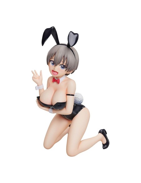Uzaki-chan Wants to Hang Out! PVC Statue 1/4 Hana Uzaki Bare Leg Bunny Ver. 26 cm