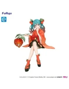 Hatsune Miku Noodle Stopper PVC Statue Flower Fairy Winter Cherry 15 cm
