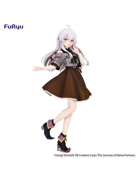 Wandering Witch: The Journey of Elaina Trio-Try-iT PVC Statue Elaina Brown Outfit Ver. 22 cm