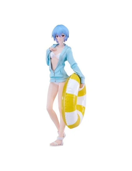 Rebuild of Evangelion Pop Up Parade L PVC Statue Beach Queens: Rei Ayanami 22 cm