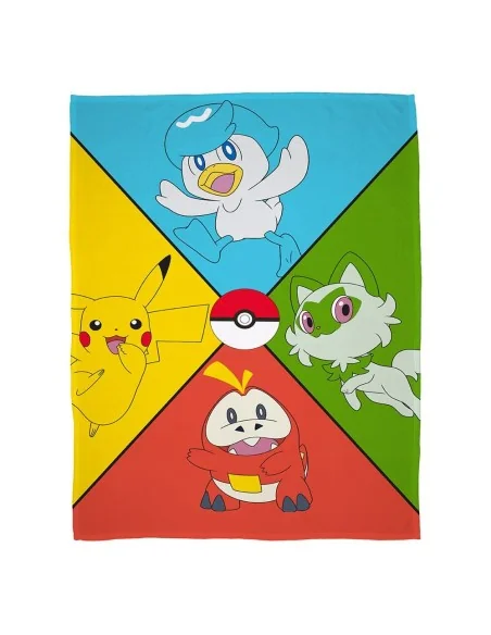 Pokemon blanket 4 Colours 130 x 170 cm
