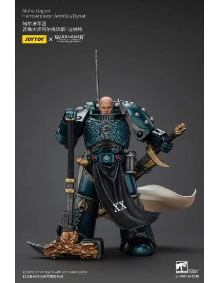 Warhammer The Horus Heresy Action Figure Alpha Legion Harrowmaster Armillus Dynat 20 cm