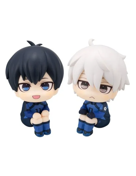 Blue Lock Look Up PVC Statue Yoichi Isagi & Seishiro Nagi Japanese National Player Match Ver. 11 cm (with gift)