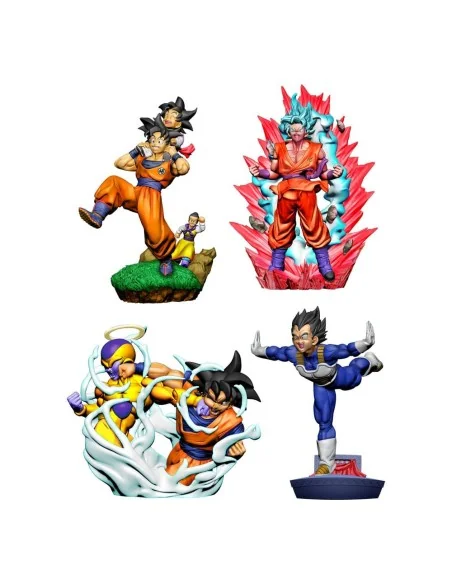 Dragonball Super Dracap Trading Figure 4-Pack Re: Birth Limit Breaking Ver. 8 cm