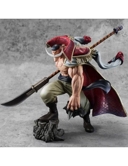 One Piece P.O.P NEO-Maximum PVC Statue White Beard Edward Newgate Super Limited Reprint Ver. 30 cm