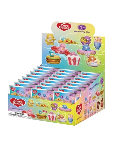 Care Bears 3D PVC Bag Clips Series 2 Display (24)