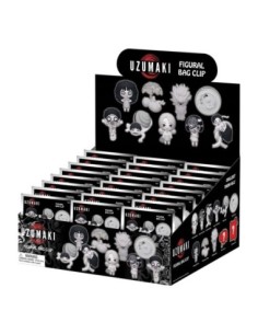 Uzumaki 3D PVC Bag Clips Series 1 Display (24)