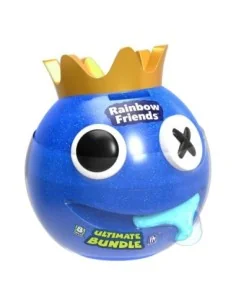 Rainbow Friends Head Bundle Blue Metallic