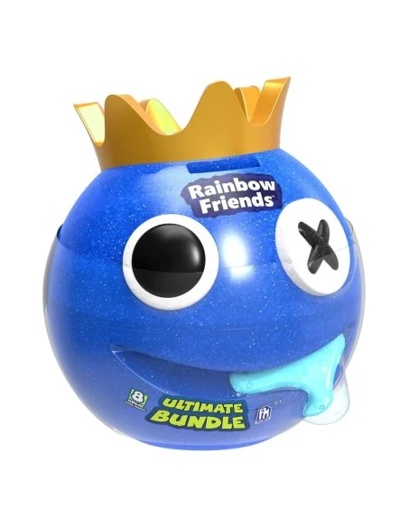 Rainbow Friends Head Bundle Blue Metallic