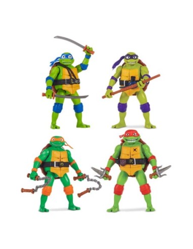 Teenage Mutant Ninja Turtles: Mutant Mayhem Ninja Shouts Action Figures 15 cm Assortment (8)
