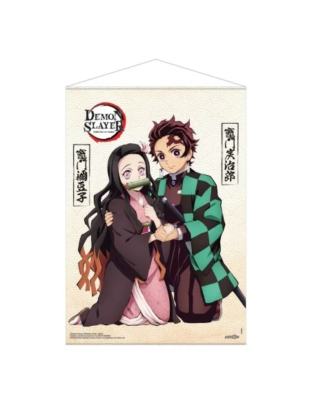 Demon Slayer: Kimetsu no Yaiba Wallscroll Tanjiro & Nezuko Kamado 50 x 70 cm