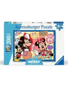 Disney Children's Jigsaw Puzzle XXL On the road with Mickey and Minnie (200 pieces)
