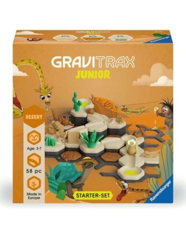 GraviTrax Junior Marble Run Construction Set Starter-Set S Desert