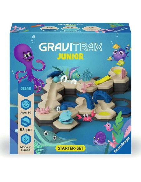 GraviTrax Junior Marble Run Construction Set Starter-Set S Ocean