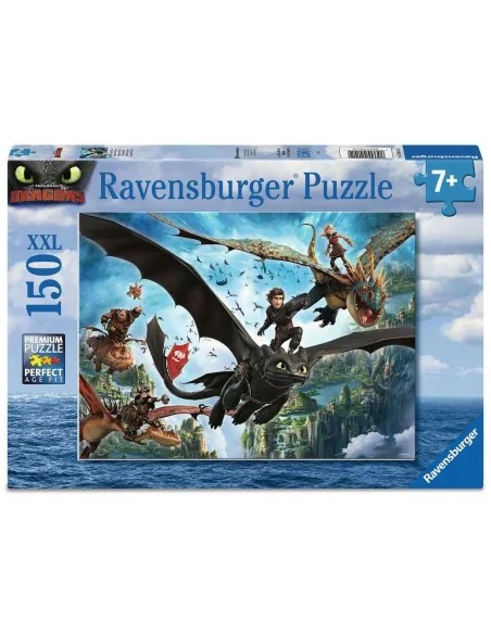 How to Train Your Dragon Children's Jigsaw Puzzle XXL Dragons & Heroes (150 pieces)