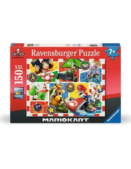 Super Mario Children's Jigsaw Puzzle XXL Fun with Mario Kart (150 pieces)