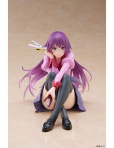 Monogatari PVC Statue Desktop Cute Figure Hitagi Senjougahara 13 cm