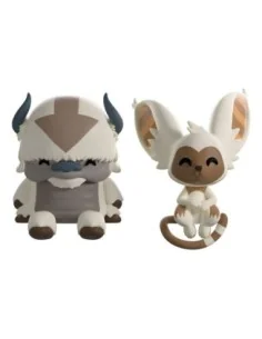 Avatar: The Last Airbender Vinyl Figures Appa and Momo Monitor Buddiez 5 cm