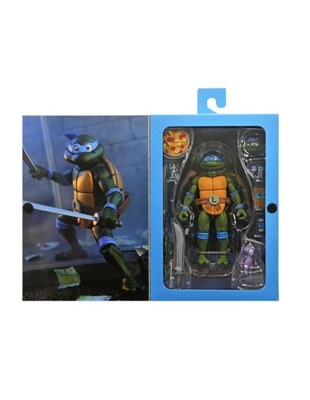 Turtles Leonardo Michelangelo Donatello Raphael Cartoon Vhs Box 189,99 € Neca