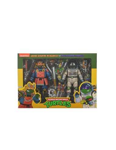 Turtles Cartoon Samurai Space Adv Michelangelo Donatello 17cm 78,99 € Neca