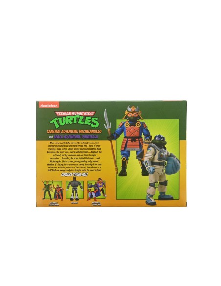 Turtles Cartoon Samurai Space Adv Michelangelo Donatello 17cm 78,99 € Neca