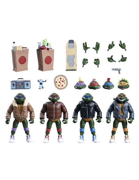 Ninja Turtles Cartoon Punk Disguise 4 Pack 194,99 € Neca