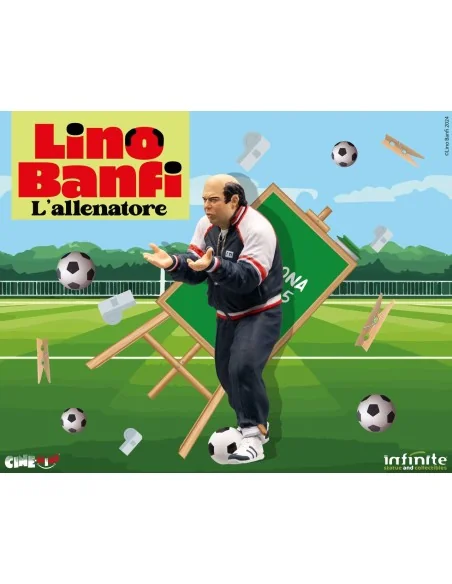 Lino Banfi L'allenatore nel Pallone Cinemini Pvc 10cm 23,99 € Infinite Statue