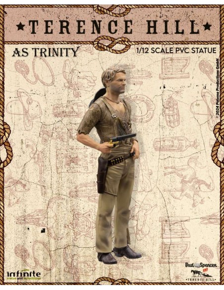 Terence Hill As Trinity 1/12 Pvc Statue 53,99 € Infinite Statue