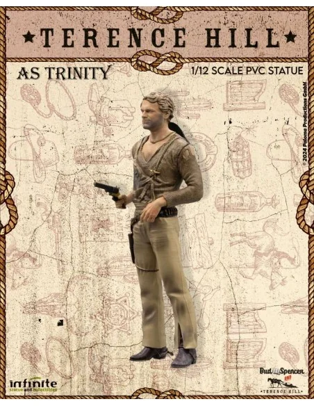 Terence Hill As Trinity 1/12 Pvc Statue Lo Chiamavano Trinità 53,99 € Infinite Statue