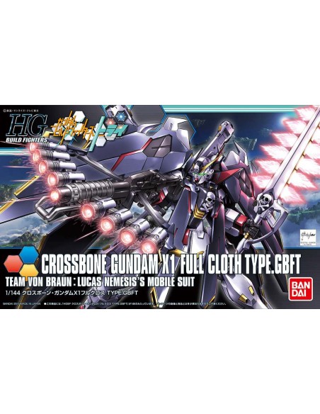 Hgbf Gundam Crossbone X1 Fullcloth 1/144 23,99 € Bandai Hobby
