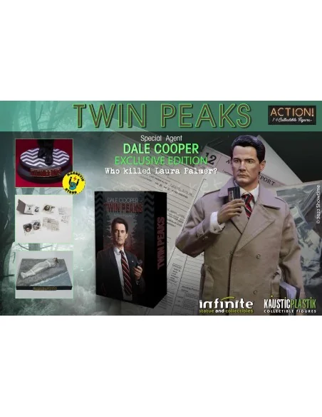 Agent Dale Cooper Twin Peaks 1/6 Deluxe Web Exclusive Full! 459,00 € Infinite Statue