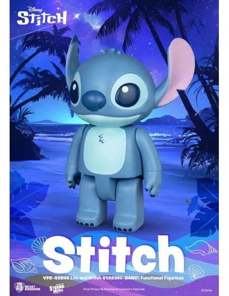 Lilo & Stitch Syaing Bang Vinyl Bank Stitch 30 cm
