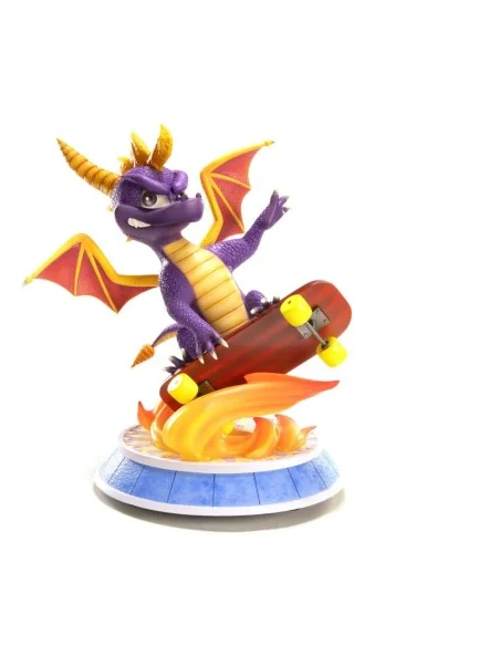 Spyro : Year of the Dragon PVC Statue Spyro Skateboard 34 cm