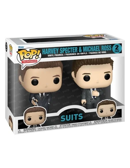 Suits POP! Vinyl Figures 2-Pack Harvey&Michael 9 cm