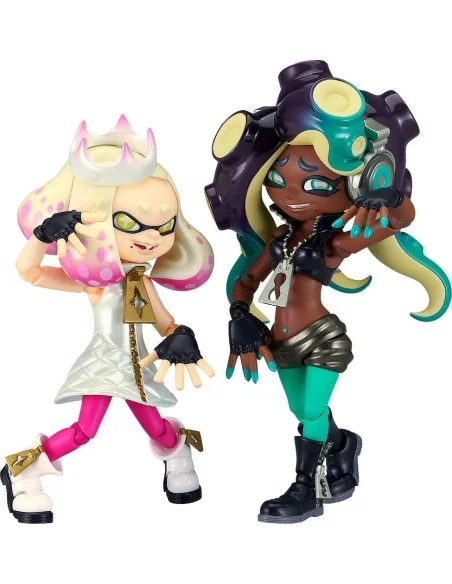 Splatoon 2 Figma Action Figures Off the Hook Pearl & Marina 9 - 10 cm