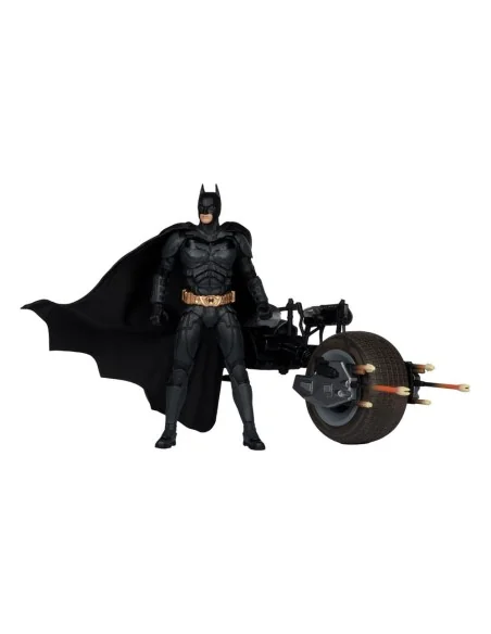 The Dark Knight DC Multiverse Action Figure with Vehicle Batman & The Batpod 18 cm