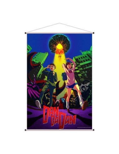 Dandadan Wallscroll Okarun & Momo 60 x 90 cm