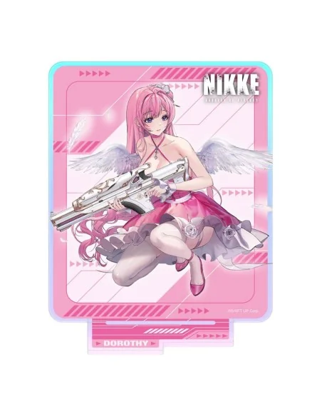 Goddess of Victory: Nikke Crouching Series Acrylic Stand Dorothy Holographic 14 cm
