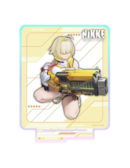 Goddess of Victory: Nikke Crouching Series Acrylic Stand Elegg Holographic 14 cm