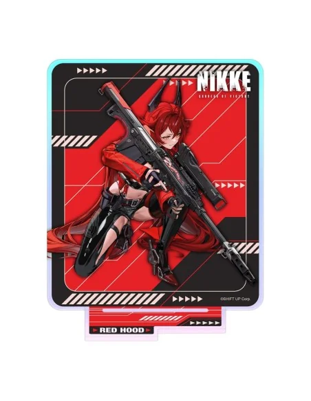 Goddess of Victory: Nikke Crouching Series Acrylic Stand Red Hood Holographic 14 cm