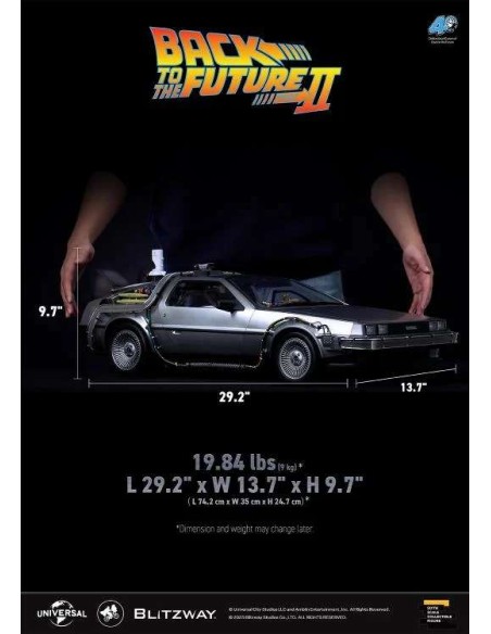 Back to the Future II Premium UMS vehicle 1/6 Time Machine 74 cm 1.399,00 € Blitzway