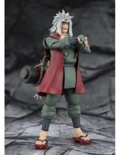 Naruto S.H.Figuarts Action Figure Jiraiya Hidden Leaf Heroic Master Sage (Sage Mode Set) 17 cm
